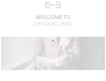 Tablet Screenshot of dynamiclinks.co.uk